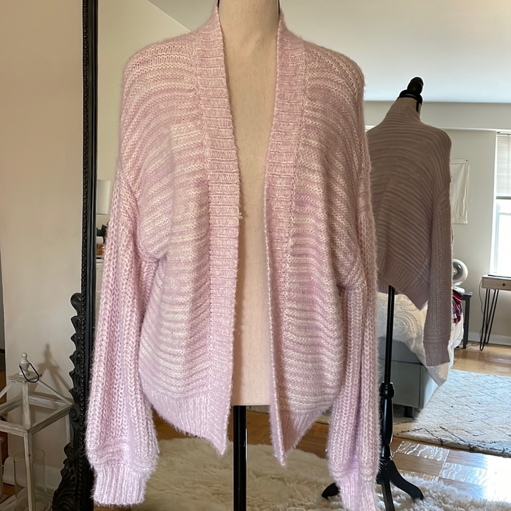 Anthropologie eyelash cardigan sweater